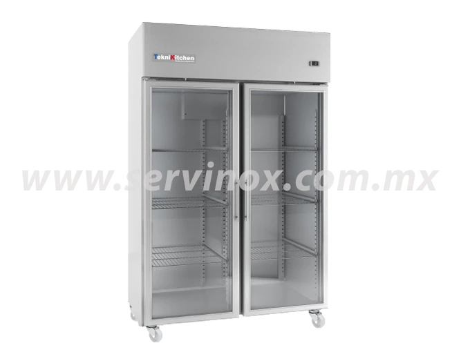 Refrigerador 2 Puertas de Cristal Teknikitchen IAG1402CR